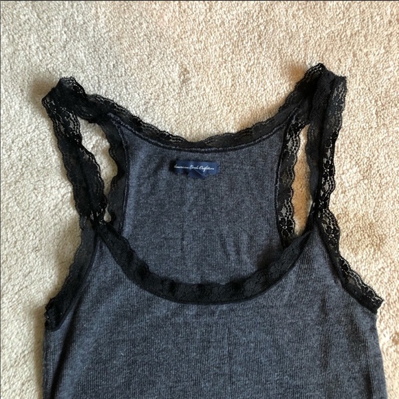 American Eagle Lace Tank Top - Picture 2 of 4